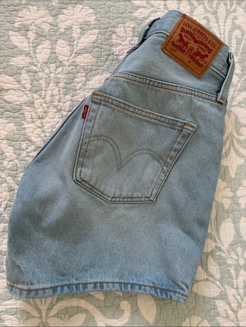 Levi's Light Blue Women's Denim Shorts